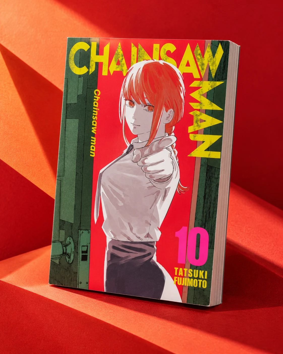 Chainsaw Man, volume 10, em cena vermelha